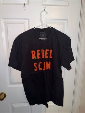 Star Wars with Orange "REBEL SCUM" Text tshirt